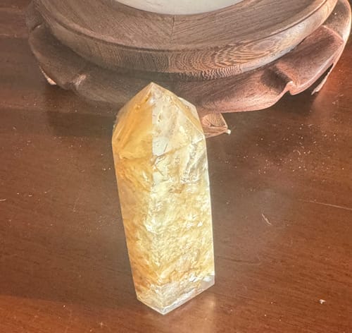 Customer photo review of Golden Mica Towers 😍