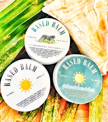 Customer photo review of NEW Based Balm Barbados Edition