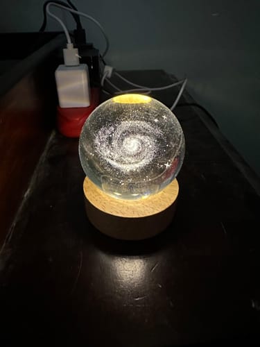Customer photo review of AstroSphere Lamp