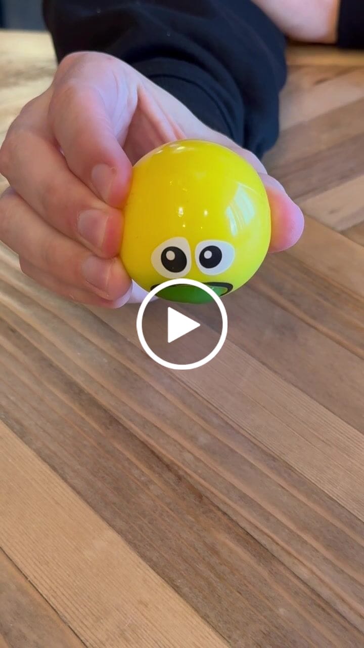 Customer video review of Puking Ball®