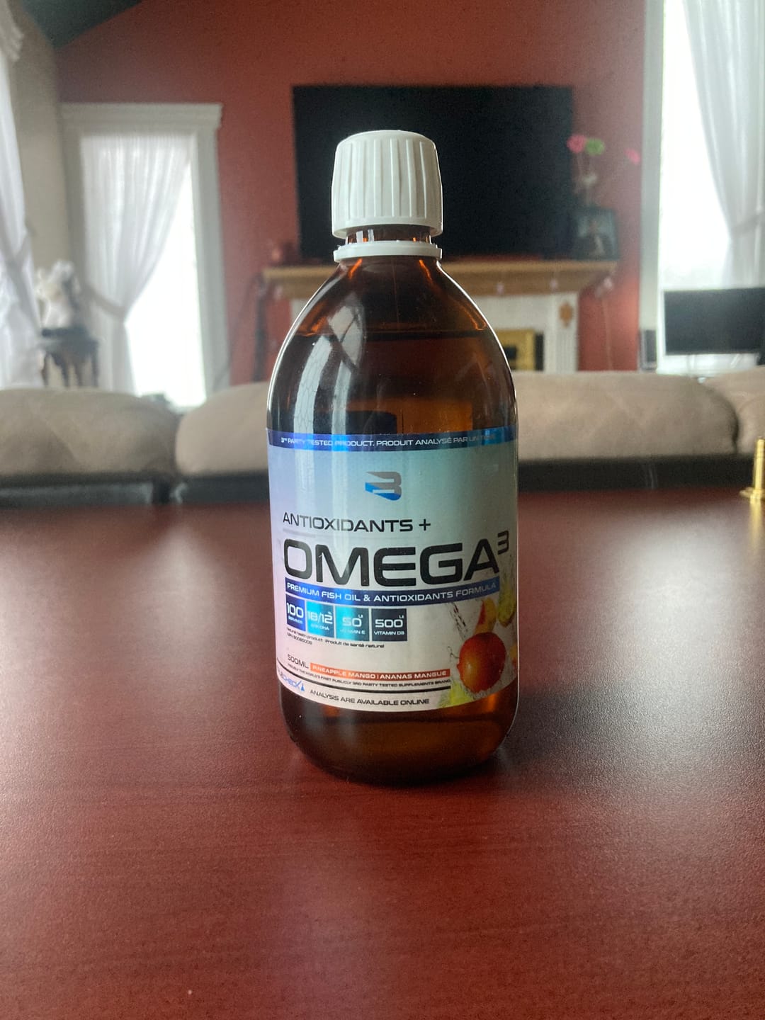 Customer photo review of Believe - Omega 3 + Antioxydants 500ml
