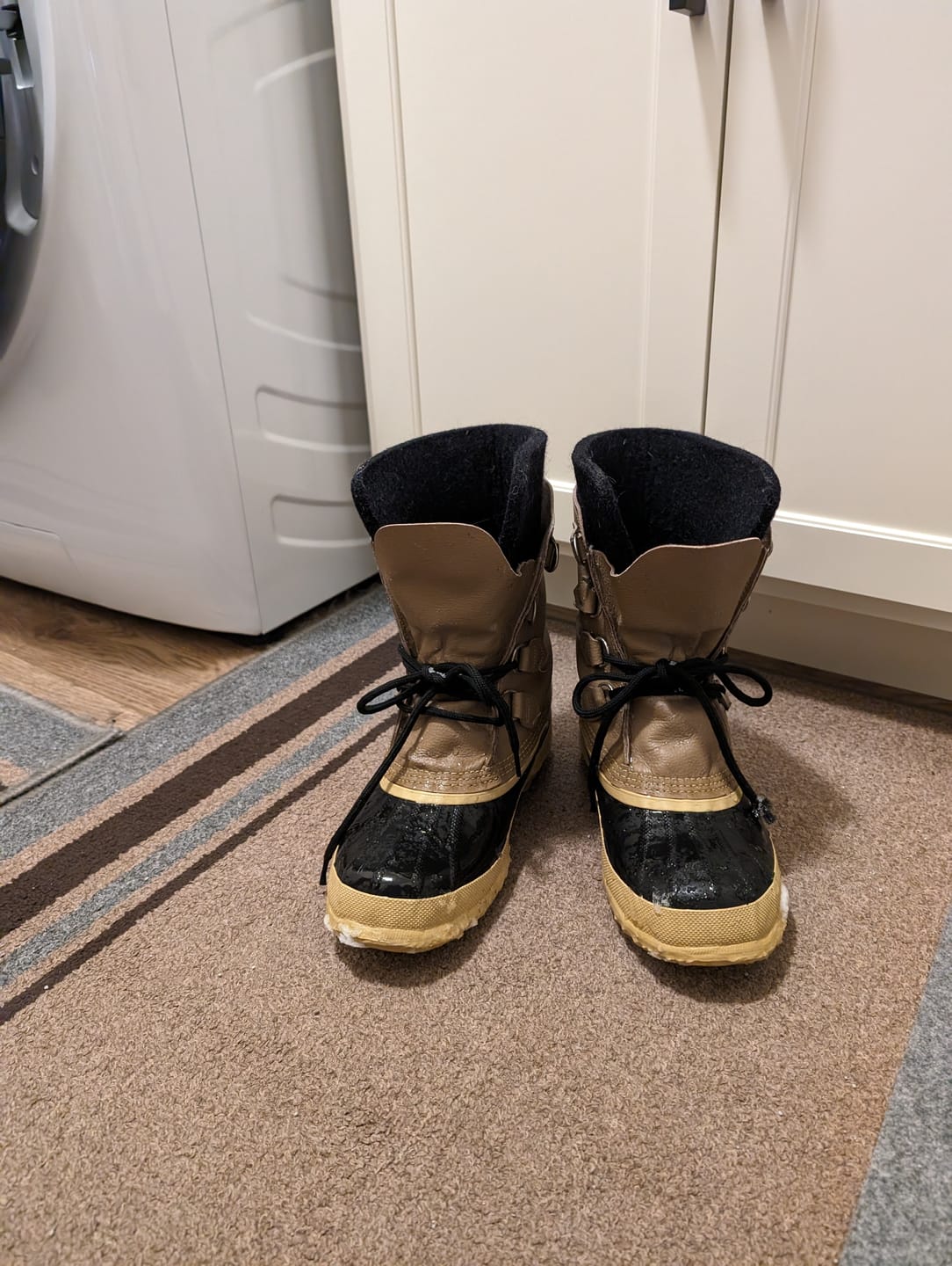 Customer photo review of Wool Felt Replacement Boot Liners (826 BB)