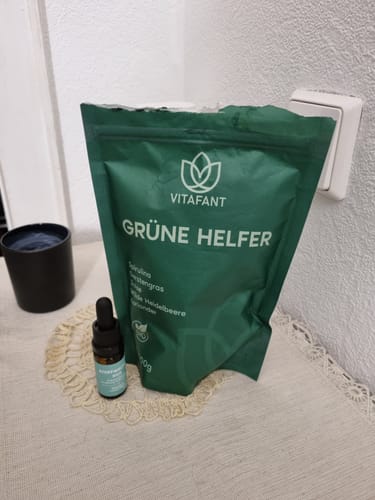 Customer photo review of Bio Grüne Helfer - Entgiftungspulver