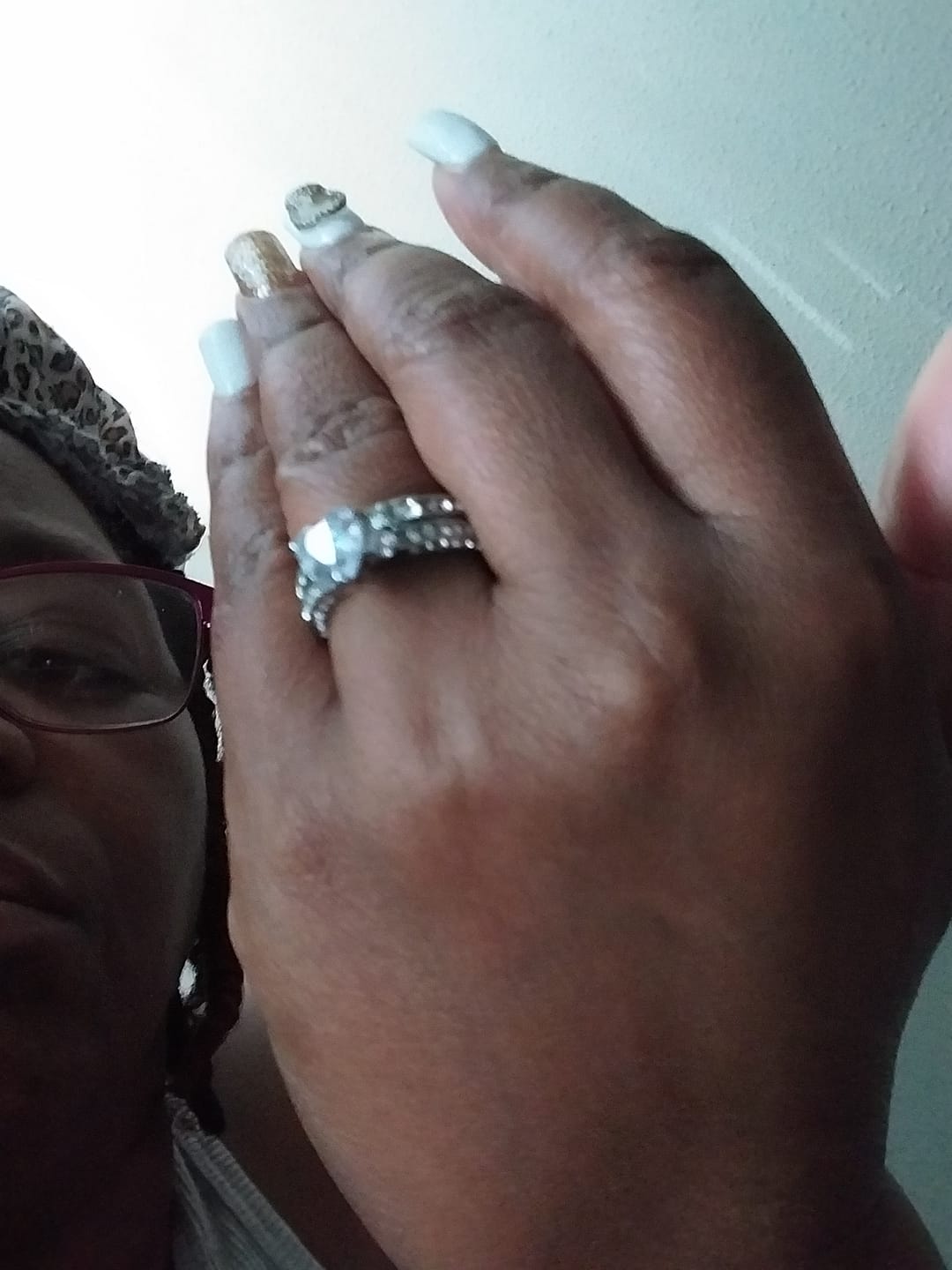 Customer photo review of 'Hearted Love' Rings