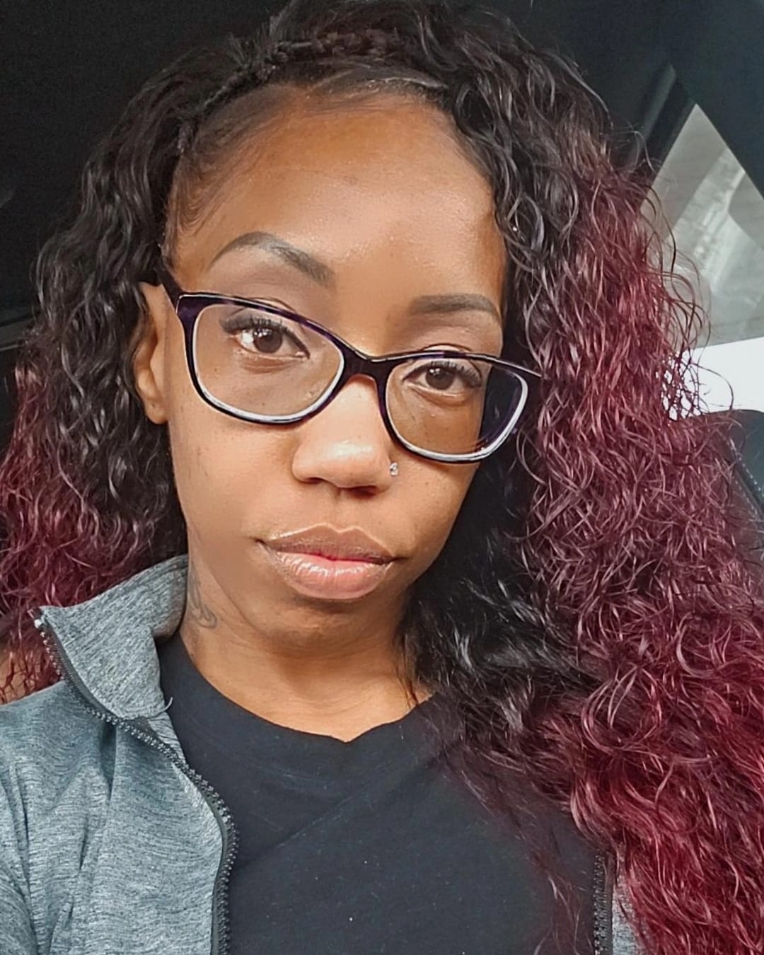 Customer photo review of Jerry Curly Brazilian Human Hair Bundles WB23