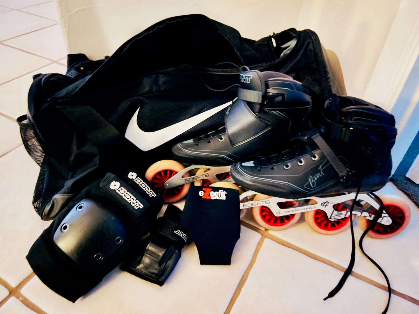 Customer photo review of Semi Race III 195mm Inline Skate Boots