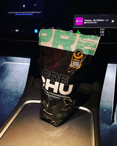 Customer photo review of PRE|CHU BLUE RASPBERRY