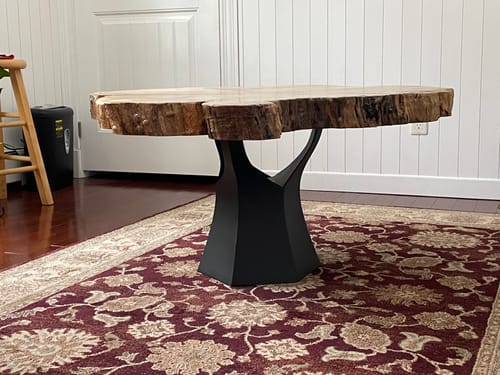 Customer photo review of Metal Bench Legs - 103 Haru - W13, 16H inch