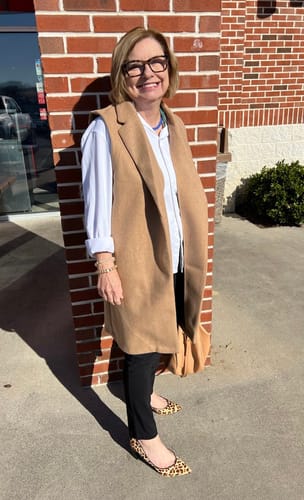 Customer photo review of Electric Blue Necklace