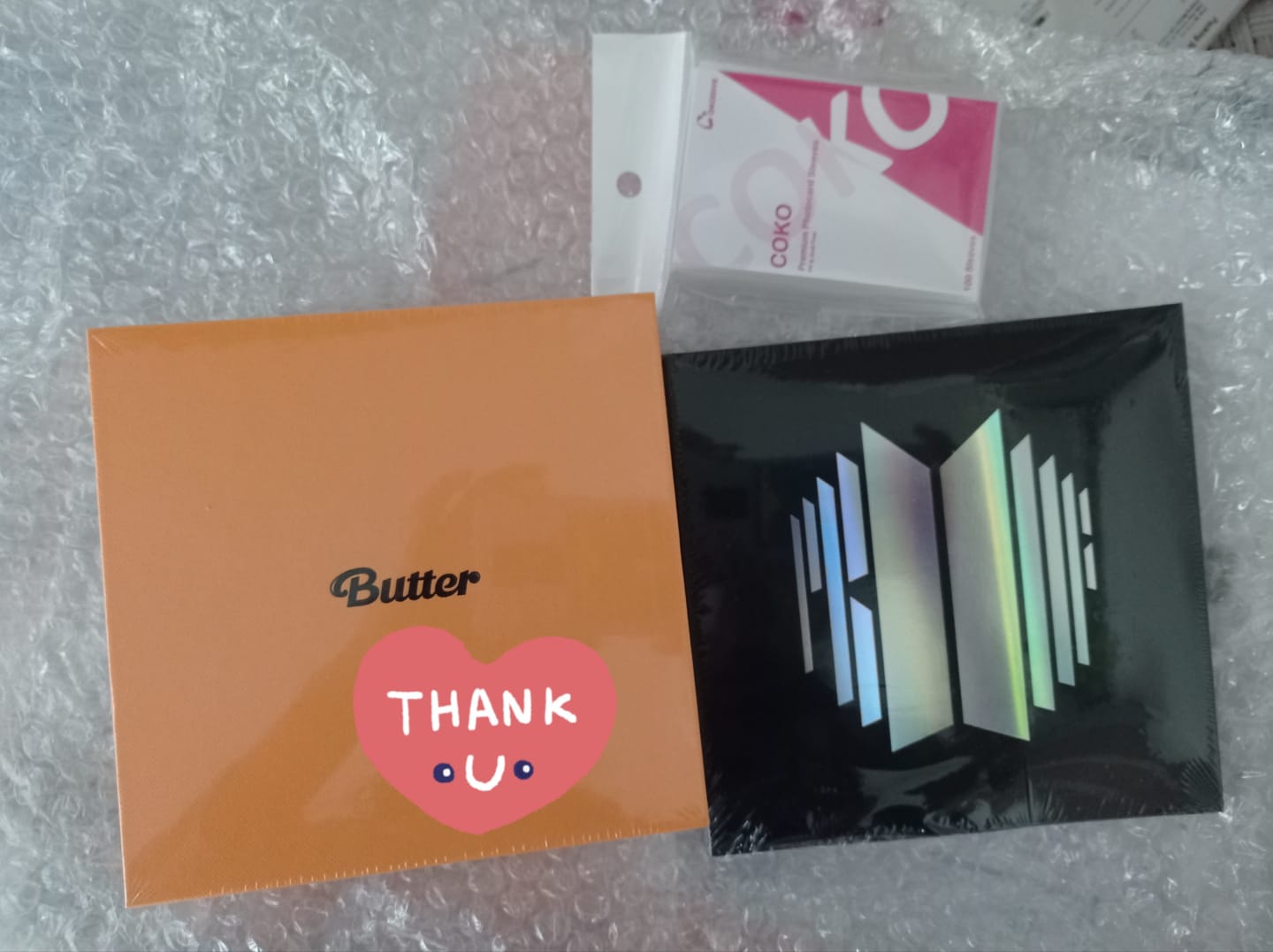 Customer photo review of BTS - SINGLE ALBUM [BUTTER]