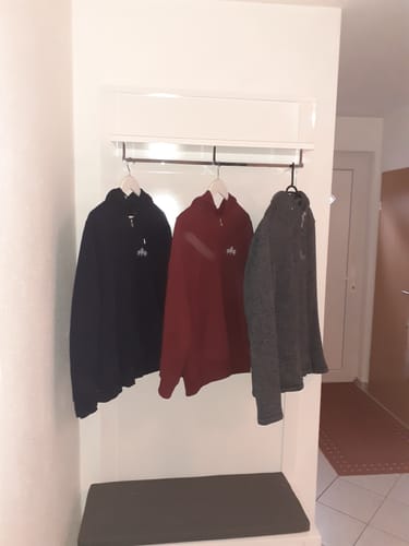 Customer photo review of HOLZBRÜDER® Baum Logo - Bio Unisex Zipper Hoodie (Stick)