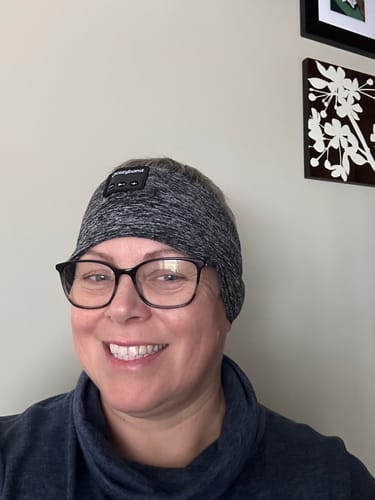 Customer photo review of CozyBand Wireless Headphones