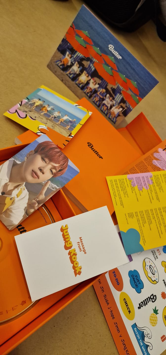 Customer photo review of BTS - SINGLE ALBUM [BUTTER]