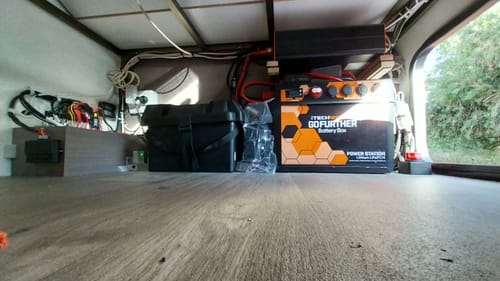 Customer photo review of GoFurther Battery Box Inverter Cable