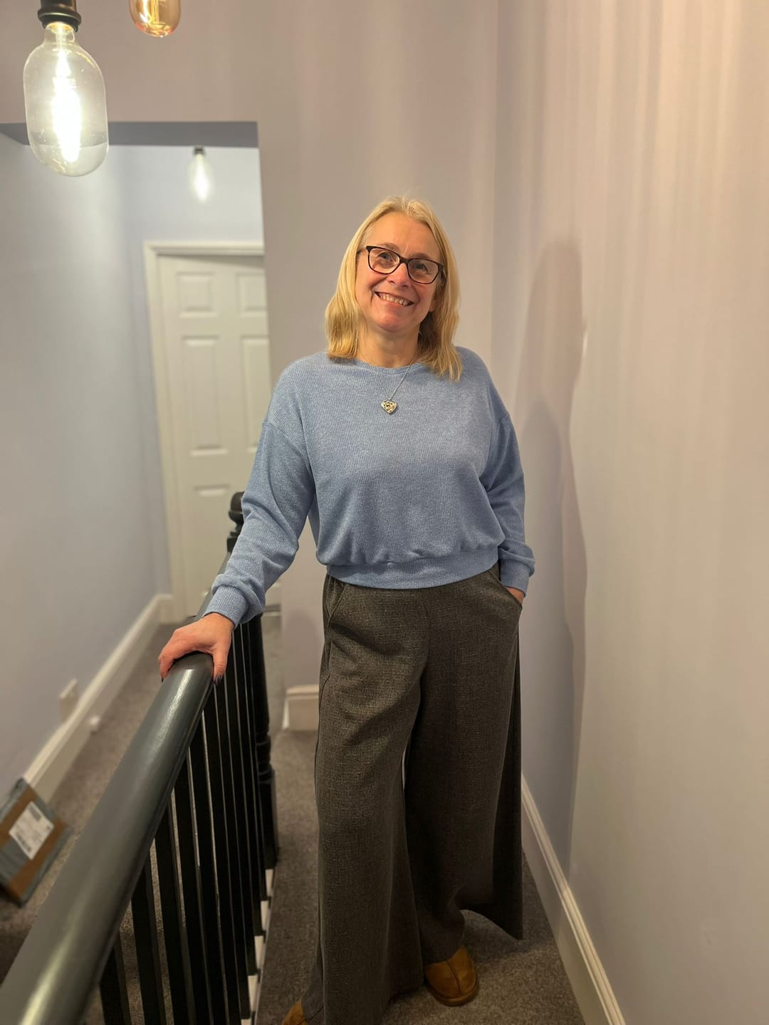 Customer photo review of Cardigan Knit Fabric