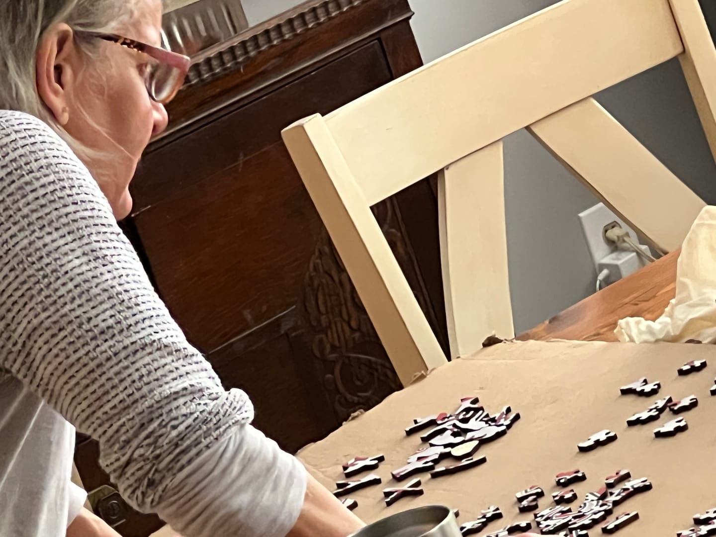 Customer photo review of St. Louis Cardinals™ - Wooden Puzzle