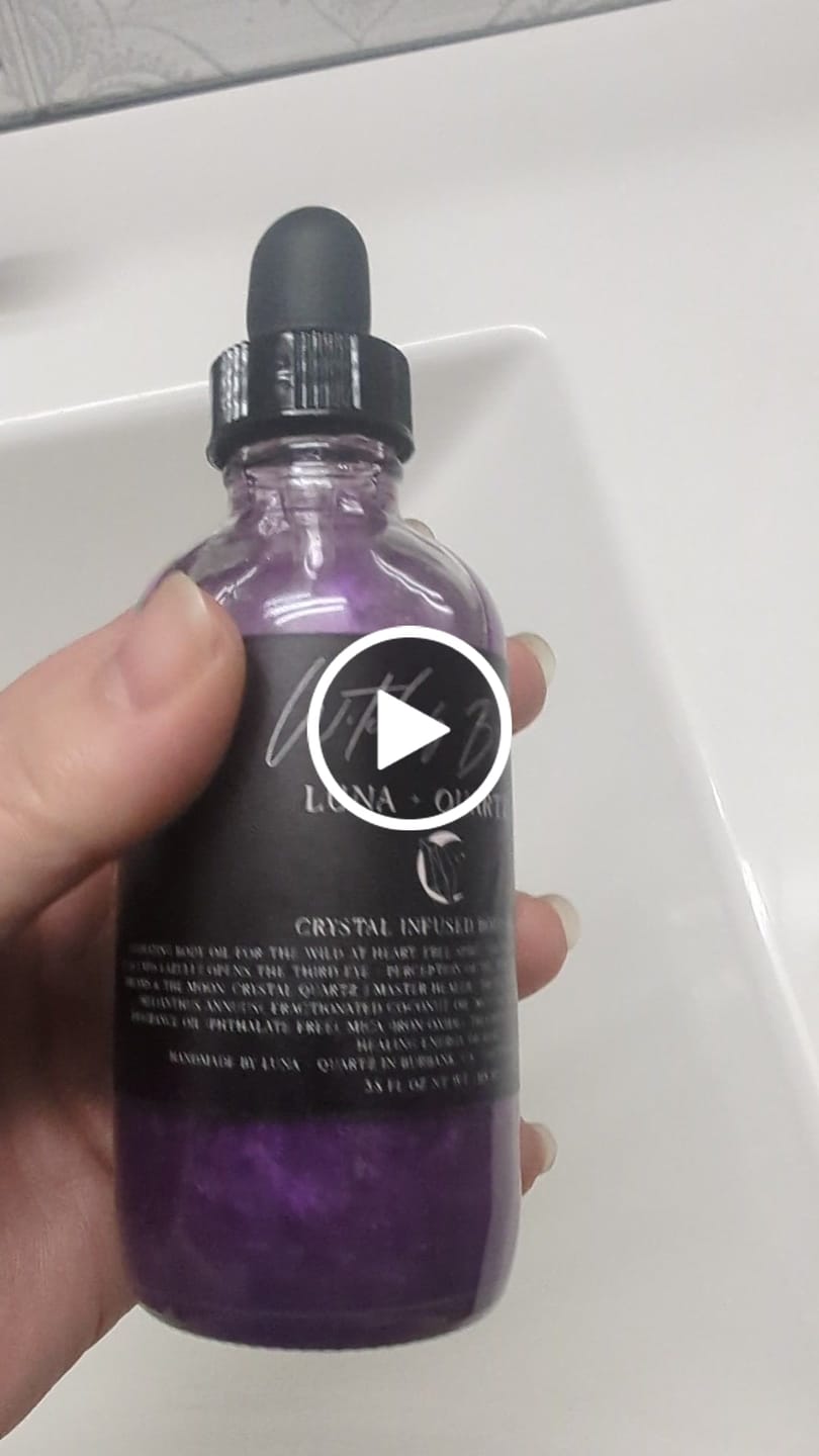 Customer video review of Witches Brew Body Oil