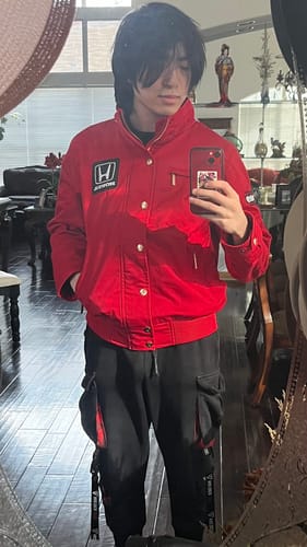 Customer photo review of 1989 Honda Grand Prix Racing Team Twill Jacket