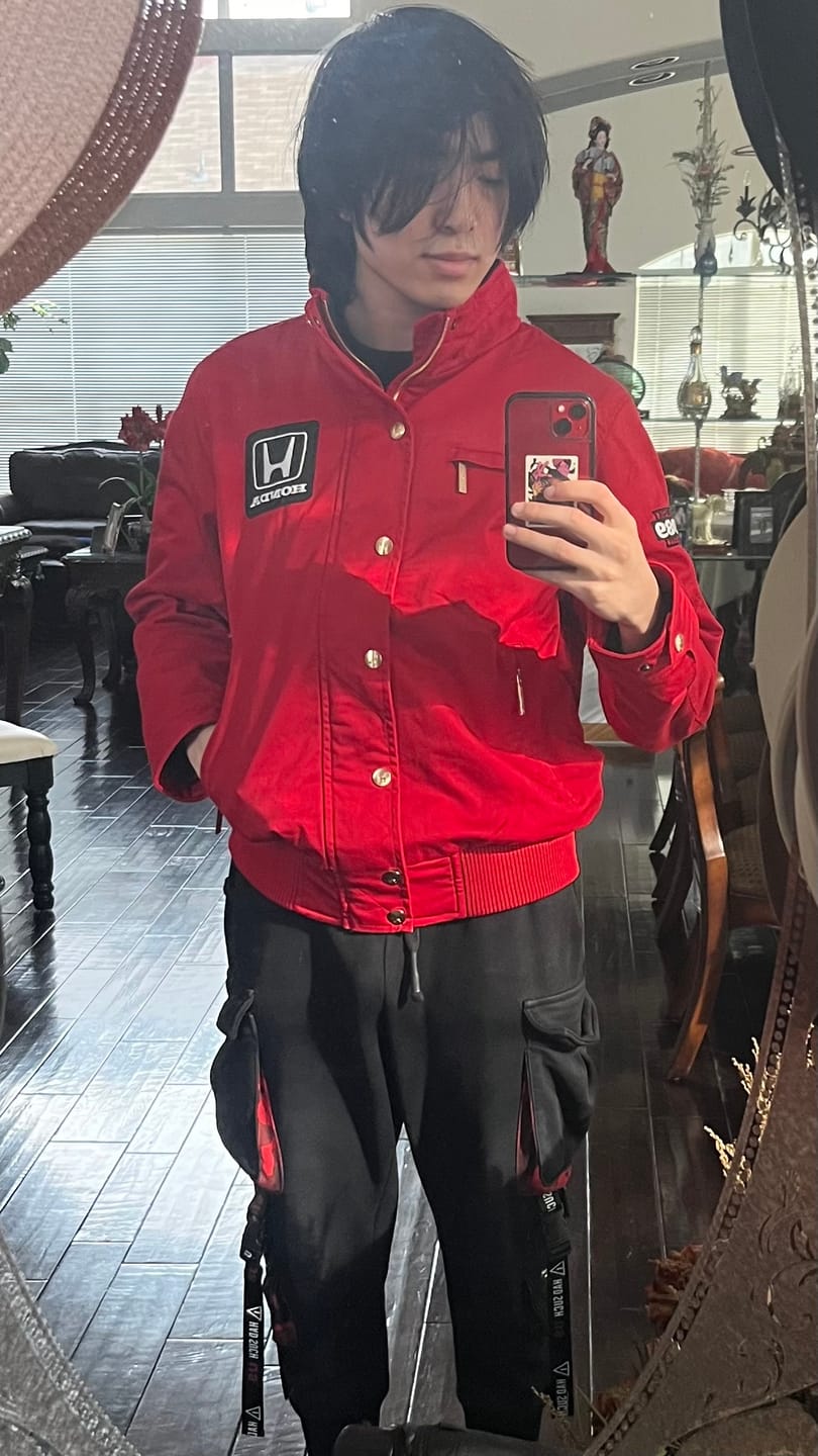 Customer photo review of 1989 Honda Grand Prix Racing Team Twill Jacket
