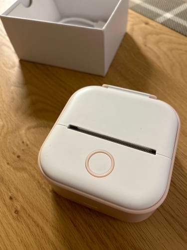Customer photo review of Mini Drucker Bluetooth