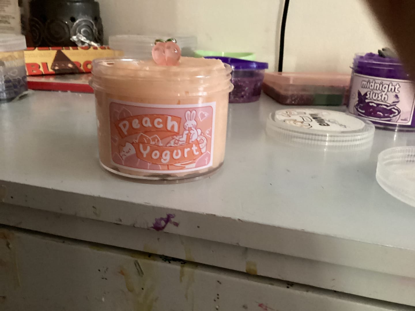 Customer photo review of Peach Yogurt