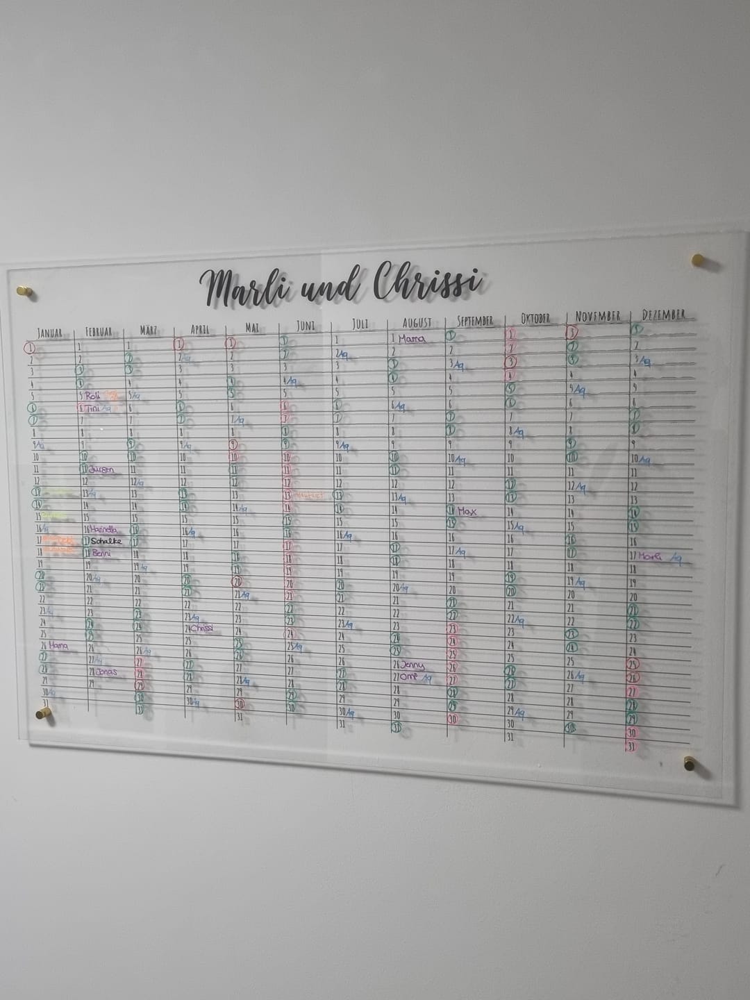 Customer photo review of Kreidemarker Set
