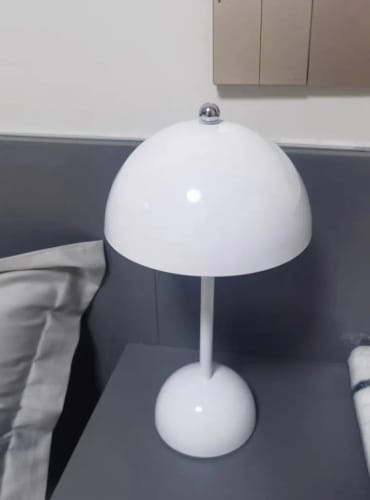 Customer photo review of Mushroom Table Lamp