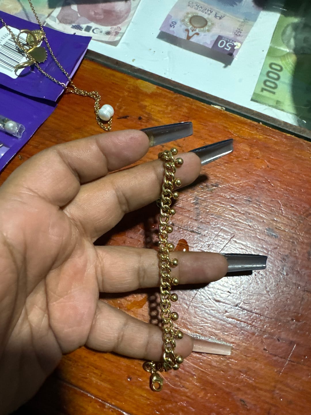 Customer photo review of Pulsera Chelsea