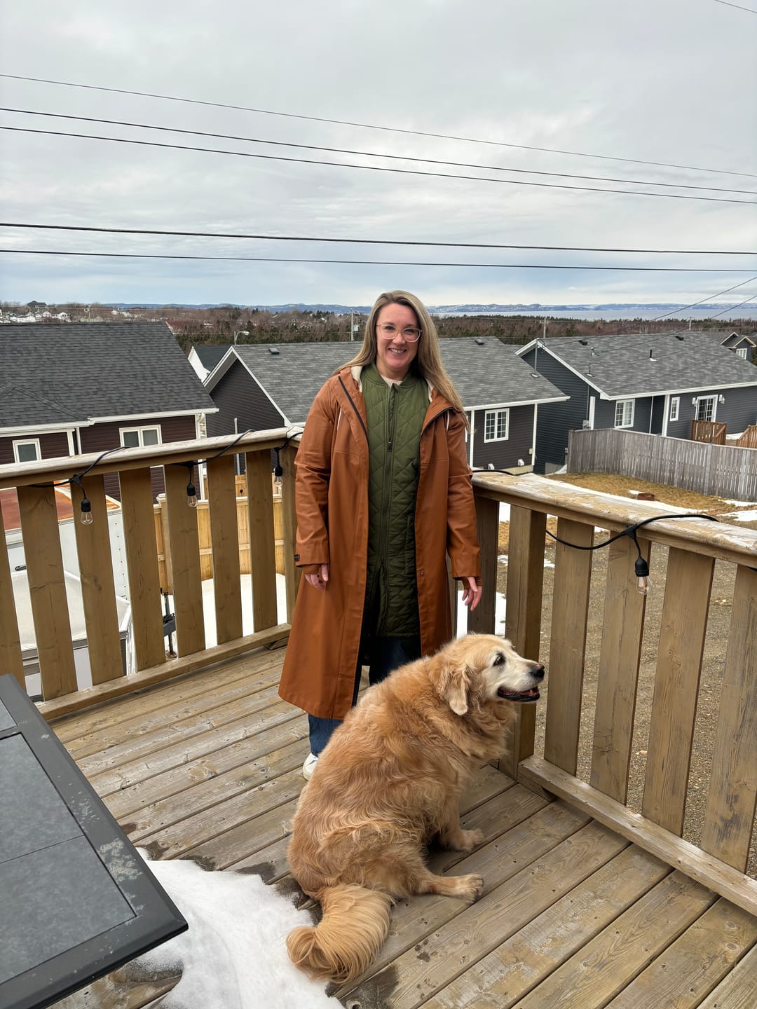 Customer photo review of Long Liner - Chive Green