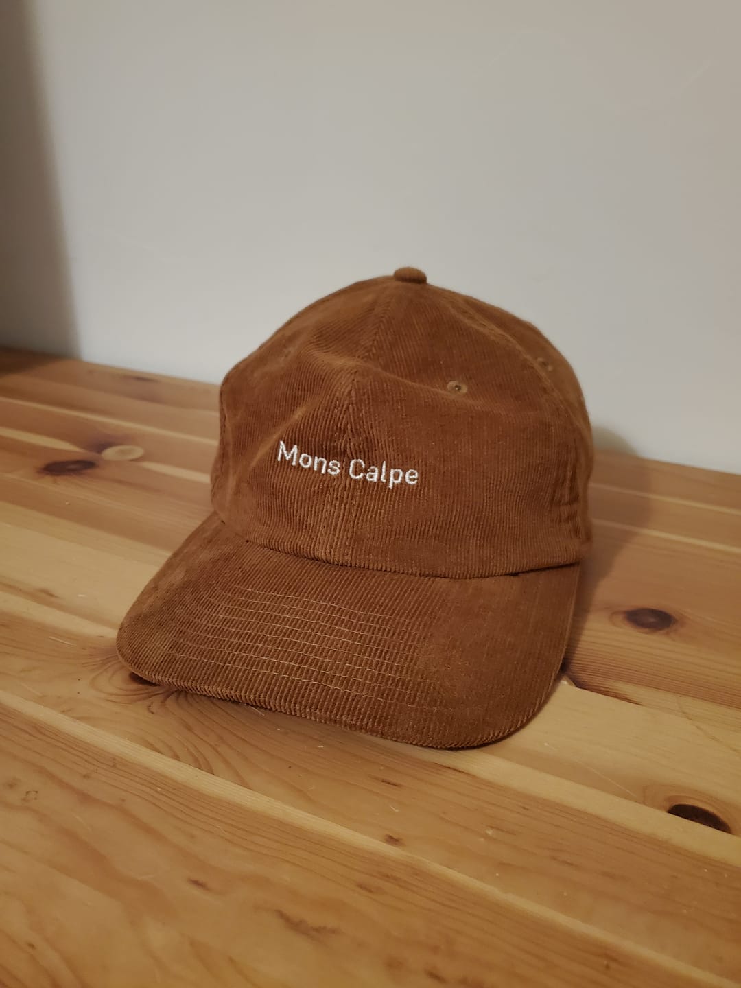 Customer photo review of Customize your own Corduroy hat