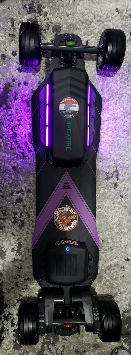 Customer photo review of Backfire 120mm MO Wheels For Zealot S2 and X