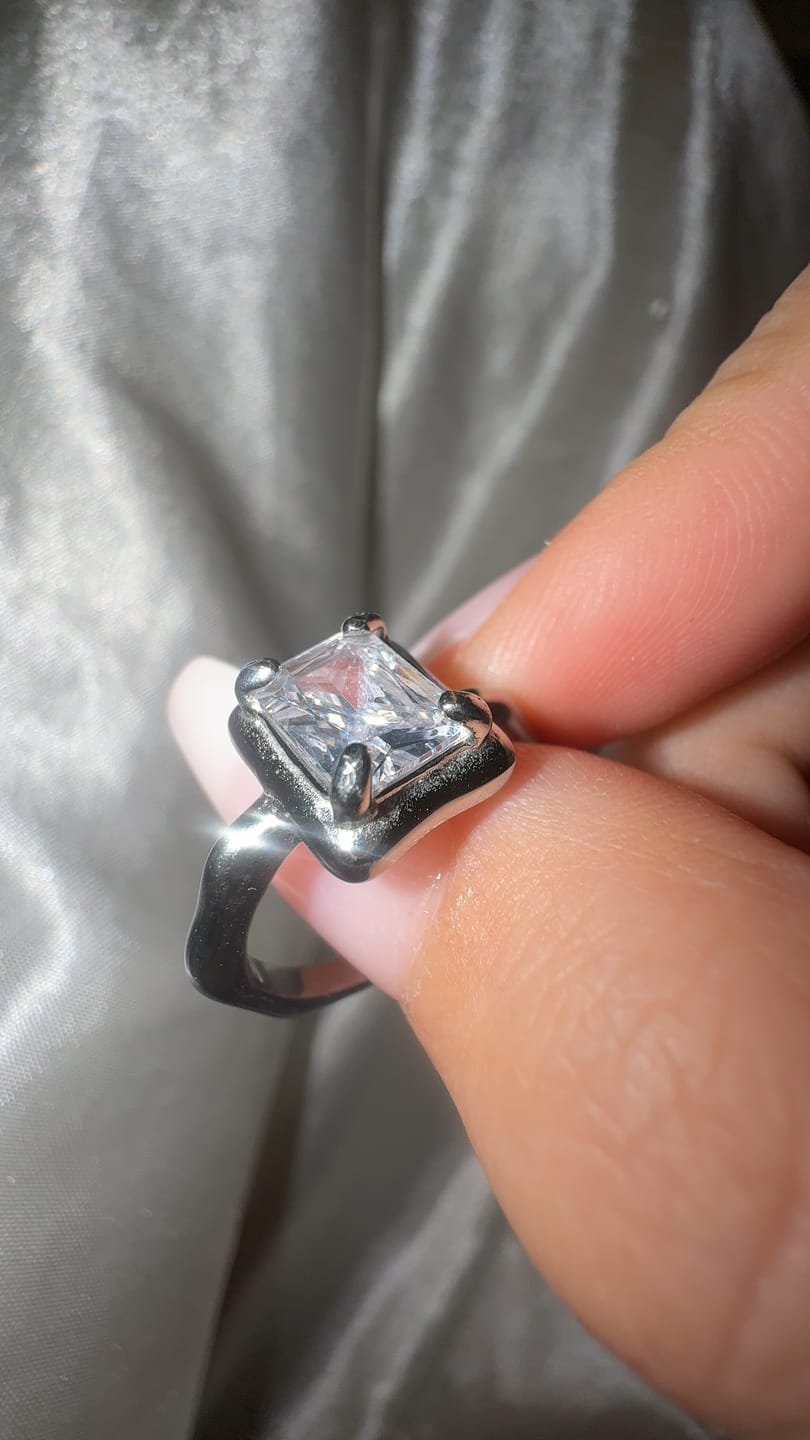 Customer photo review of Sunny Ring | 18K vergoldet