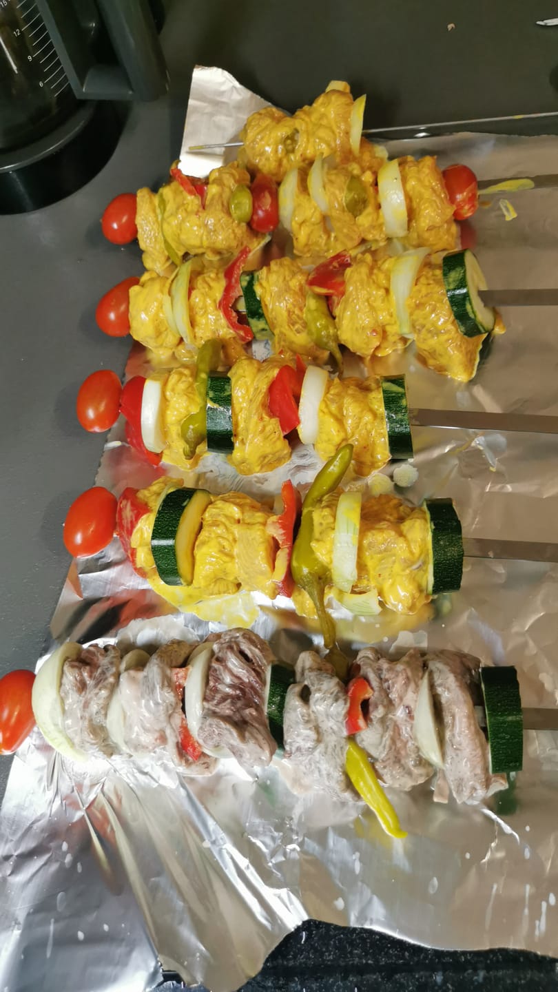 Customer photo review of Rinder-Schaschlik Original – zart & kräftig | mySchaschlik