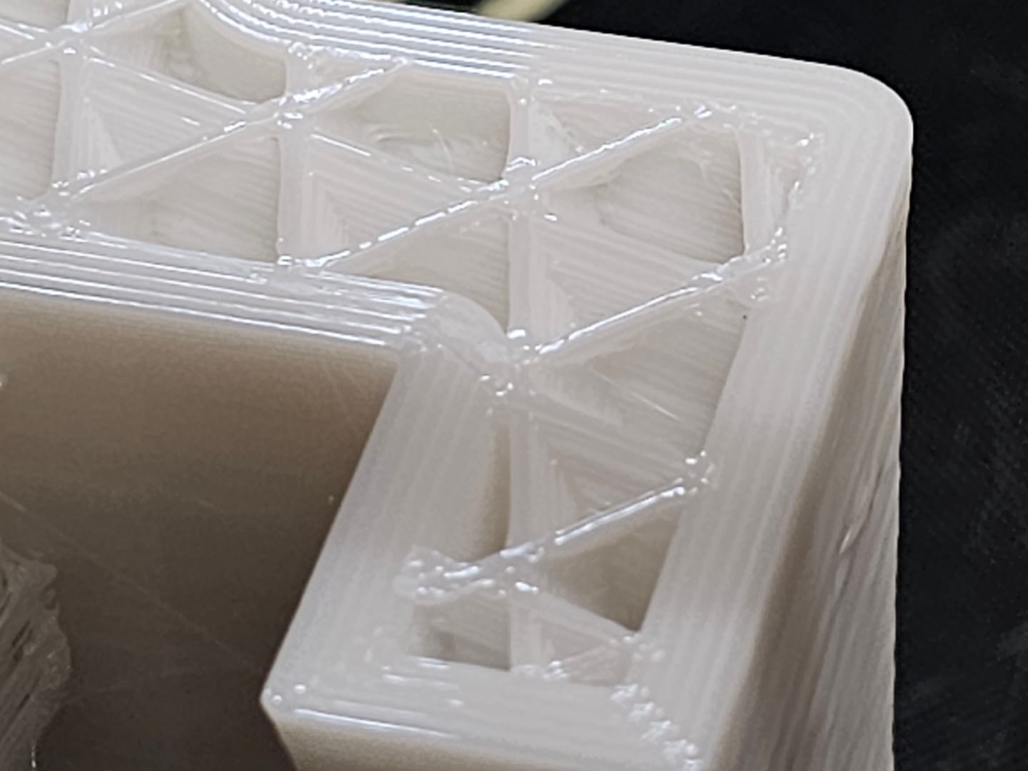 Customer photo review of Black PETG Filament 1.75mm 5kg