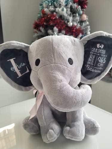 Customer photo review of Bébé - Éléphant câlin