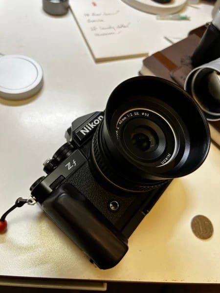 Customer photo review of Nikon ZF Grip Handle