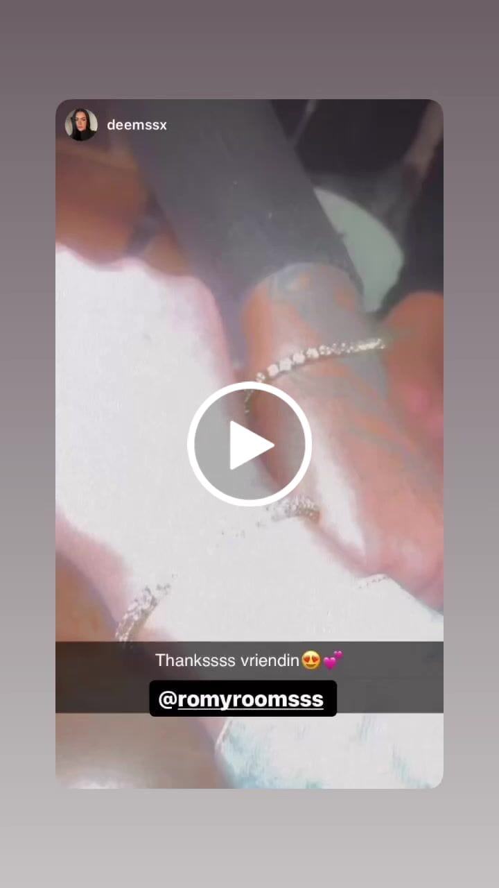 Customer video review of TENNISBOY BRACELET. - 4MM 18K GOLD