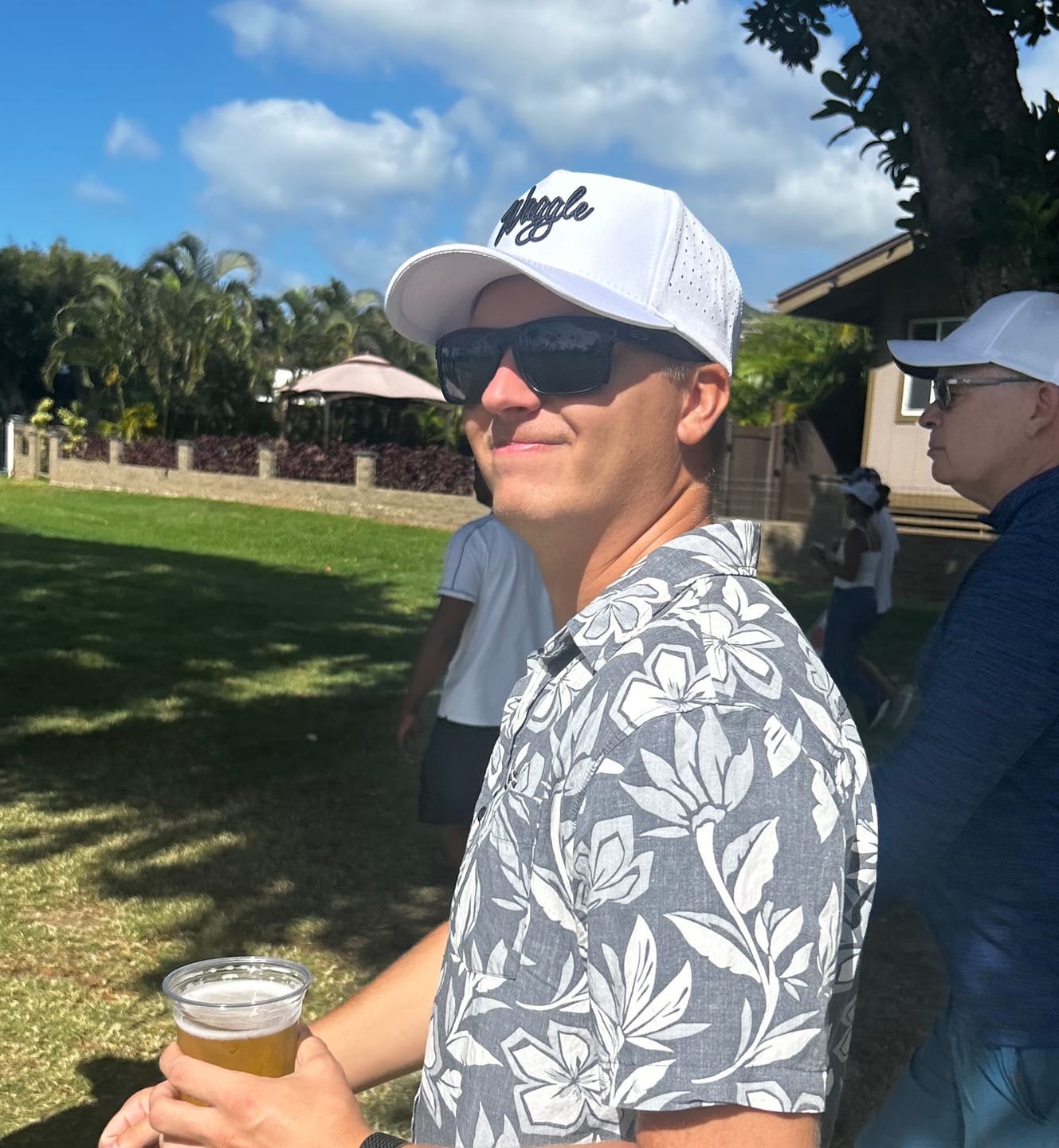 Customer photo review of Waggle Hat White
