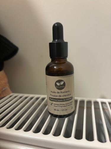 Customer photo review of Huile de romarin pour la pousse des cheveux - ECLAMA
