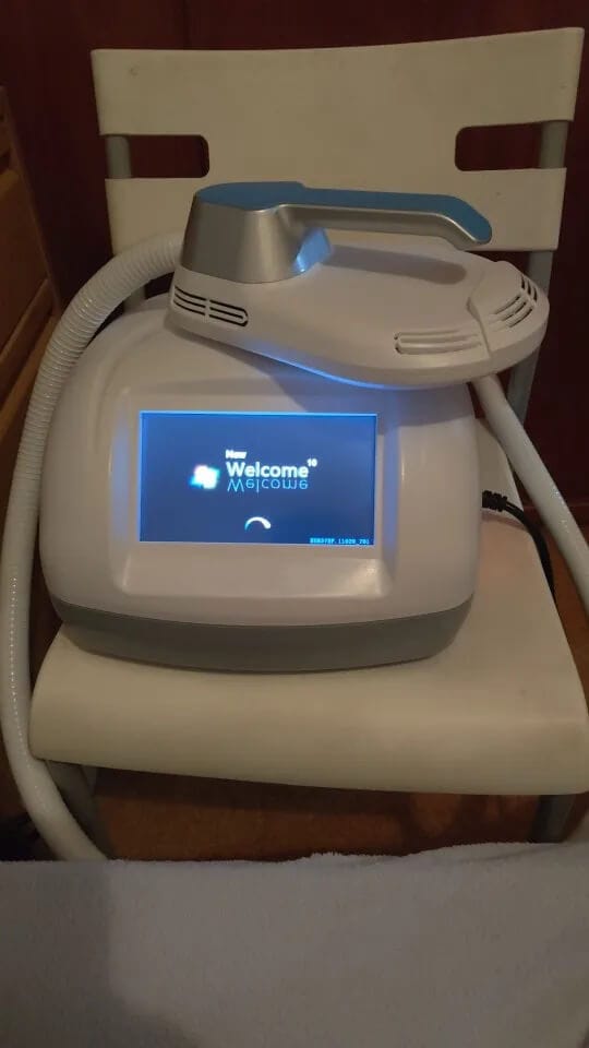 Customer photo review of EMSlim Neo Machine Home Use