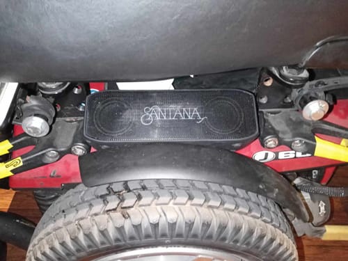 Customer photo review of Samba High Powered Speaker