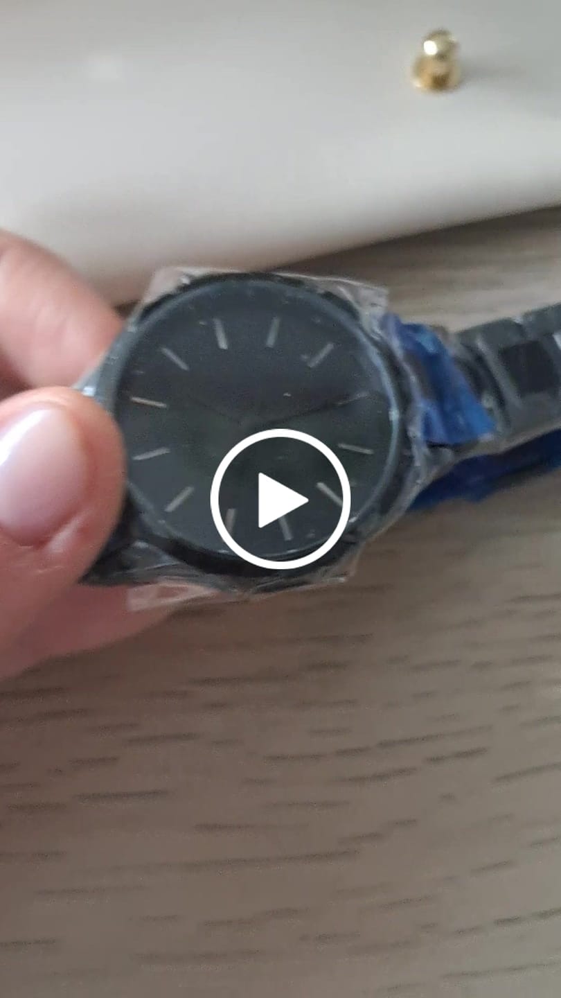 Customer video review of Reloj California ~ Antracita