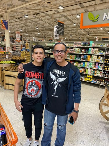 Customer photo review of Playera Nirvana: In Utero