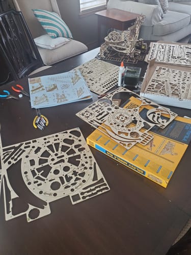 Customer photo review of Galaxy Marble Run