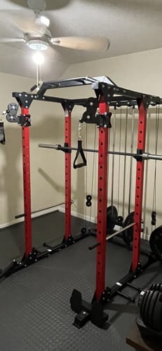 Customer photo review of Major Fitness PLM03 All-In-One Home Gym Power Rack