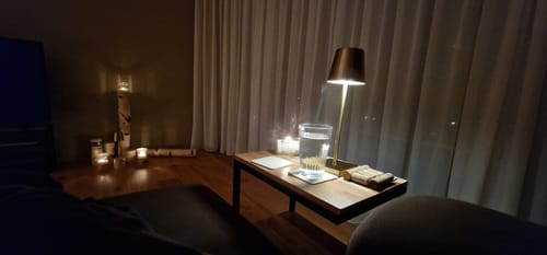 Customer photo review of Lumina LED-Tischlampe