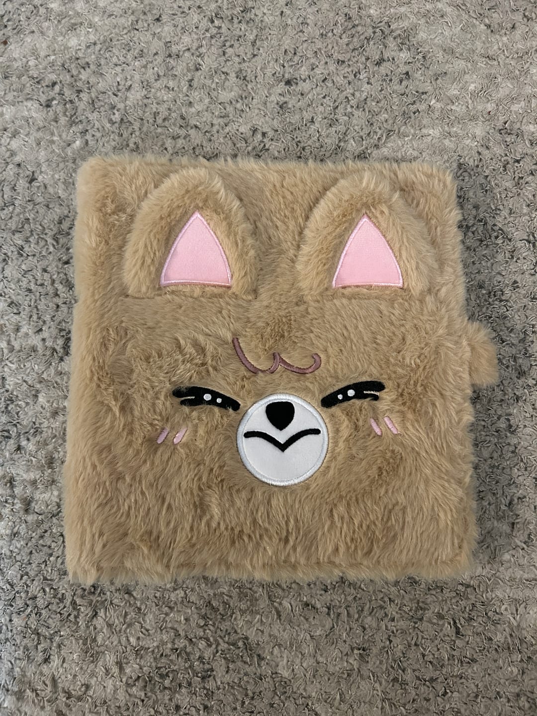 Customer photo review of FOXI.NY PLUSH BINDER - A5