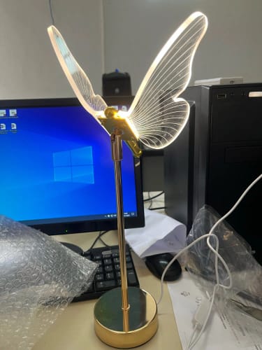 Customer photo review of LITLAMP™ - Butterfly Lamp