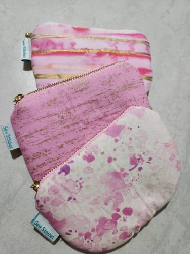 Customer photo review of Sakura Coin Pouch Pattern