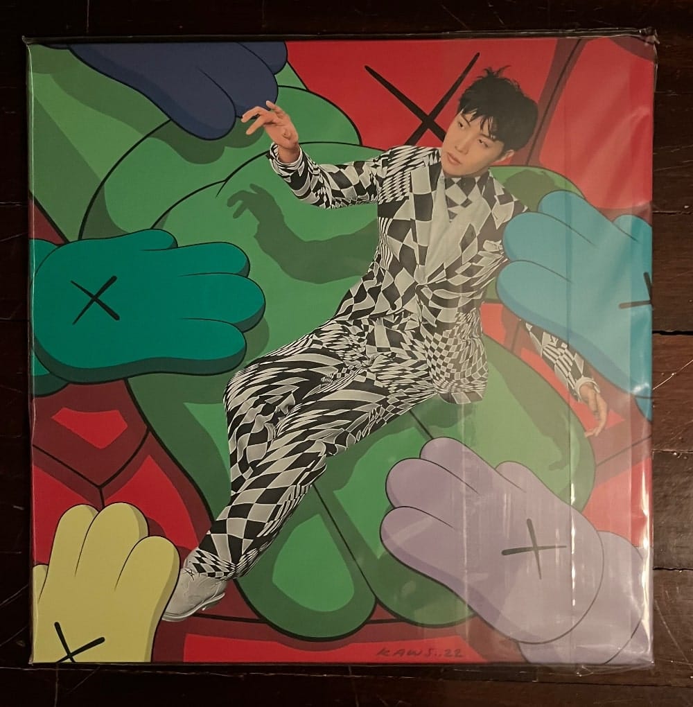 Customer photo review of J-HOPE - 1ST SINGLE ALBUM JACK IN THE BOX VINYL (LIMITED EDITION)